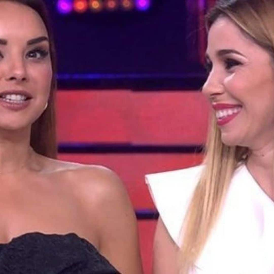 El emotivo reencuentro de Chenoa y Natalia en 'Tu cara me suena'