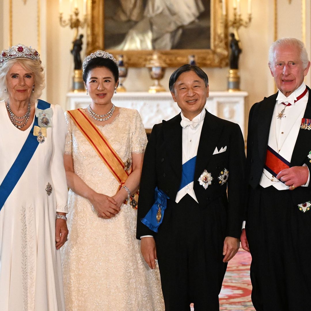 El majestuoso banquete de Estado de Carlos III a los emperadores de Japón, el primero que acoge tras ser diagnosticado de cáncer