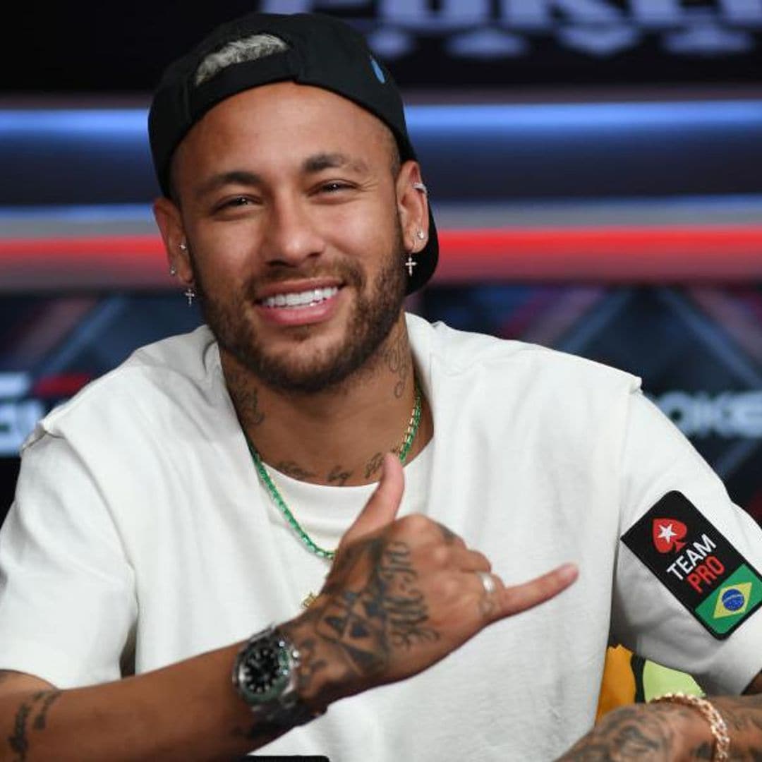 Optimista y acompañado de su bebé, Neymar comparte la parte dolorosa de su recuperación