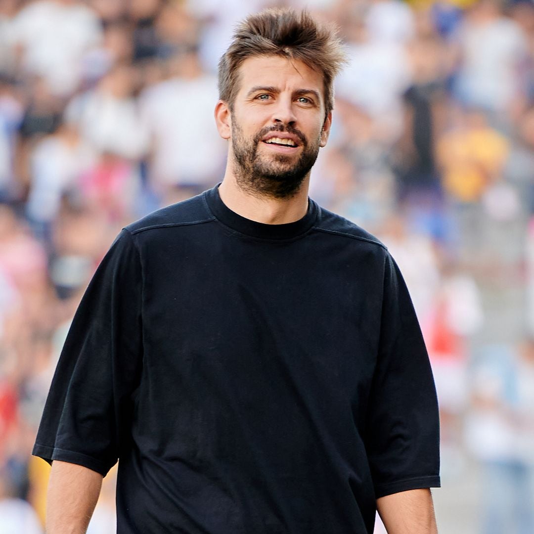 Las imágenes de Gerard Piqué junto a sus hijos Milan y Sasha en medio del Super Bowl LIX