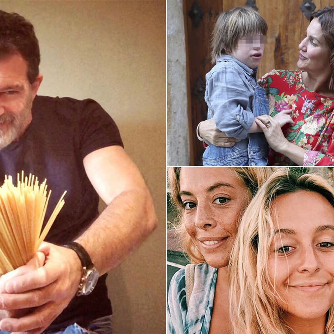 Del confinamiento en soledad de Antonio Banderas al de Samantha Vallejo-Nágera, con 22 familiares