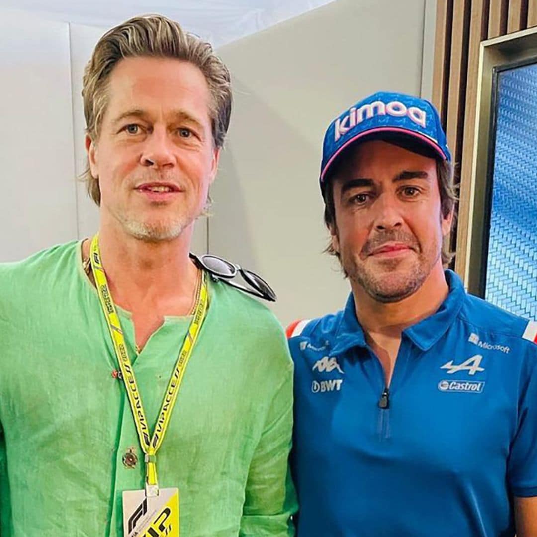 Brad Pitt se codea con Fernando Alonso para su próxima película sobre Fórmula 1