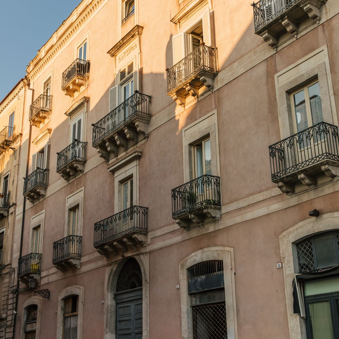 La fachada del edificio