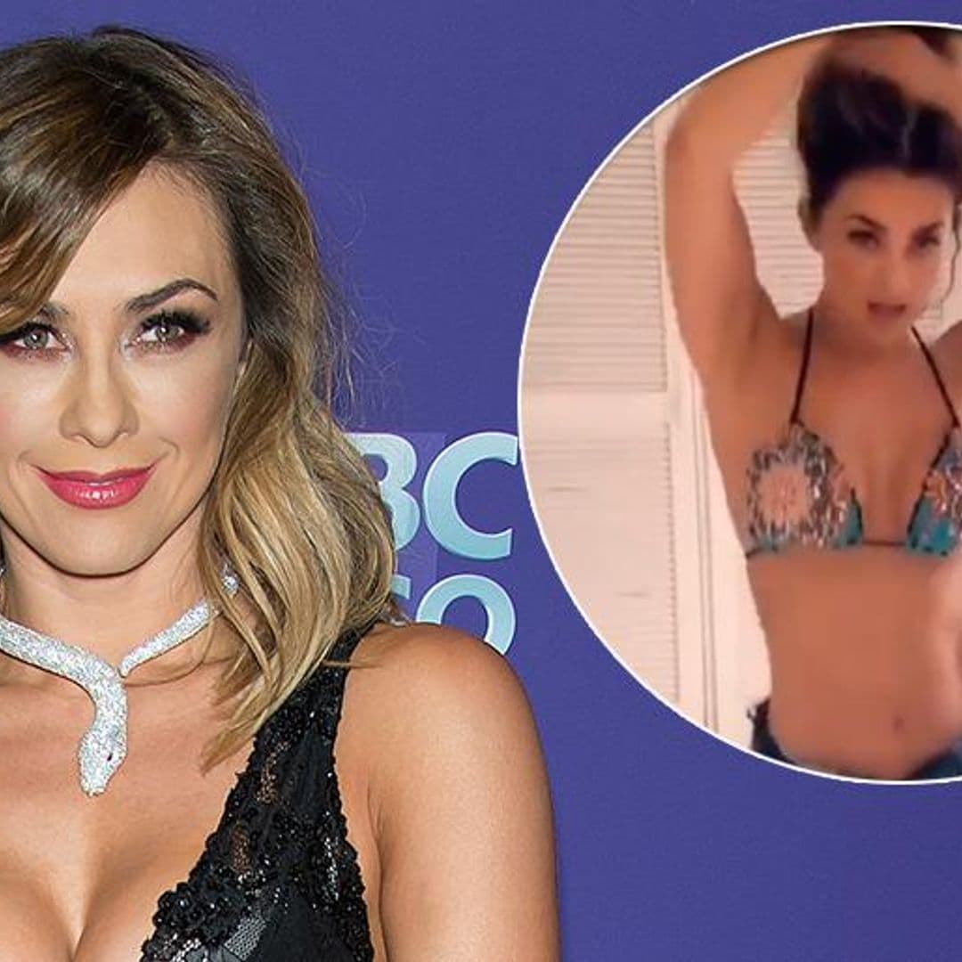 Aracely Arámbula deslumbra con su baile en bikini y Danna Paola sale en su defensa