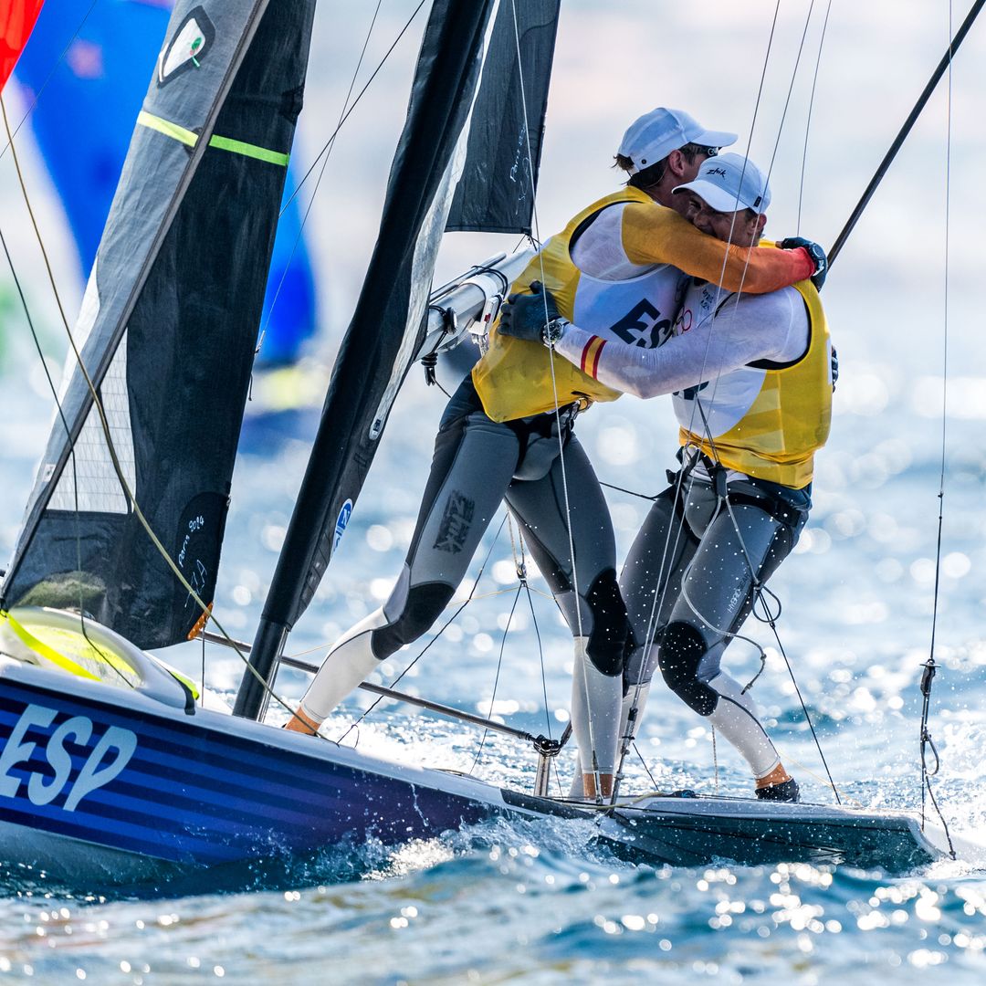 Las impresionantes imágenes de Diego Botín y Florian Trittel celebrando la medalla del oro, la primera para España