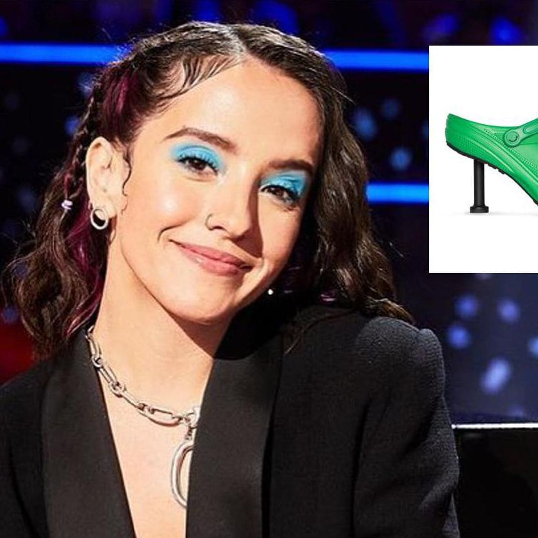 Los Crocs x Balenciaga de Evaluna que están dando mucho de qué hablar