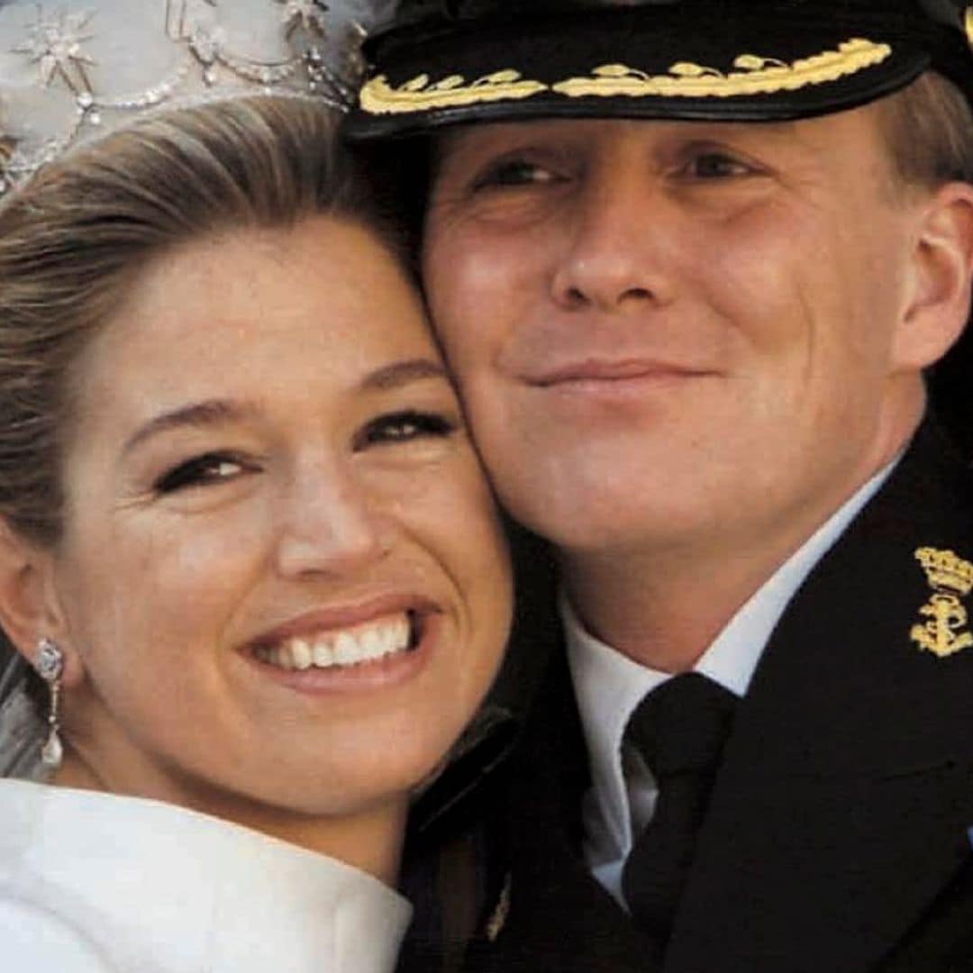 Máxima y Guillermo de Holanda cumplen 20 años de matrimonio: Así contó ¡HOLA! su boda de cuento de hadas