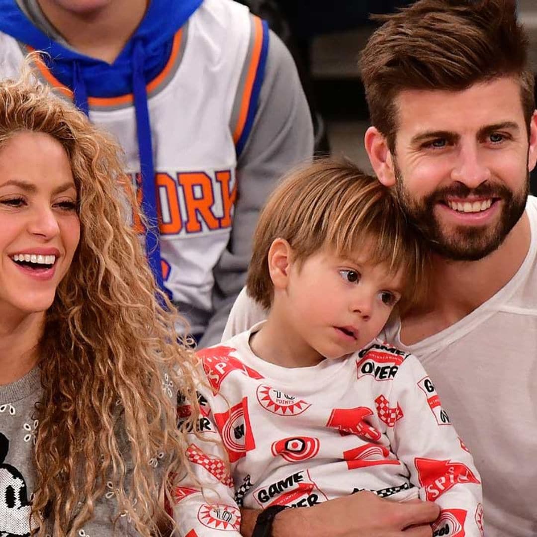 ¡Qué ternura! Shakira viaja al pasado con esta foto de Piqué y Sasha