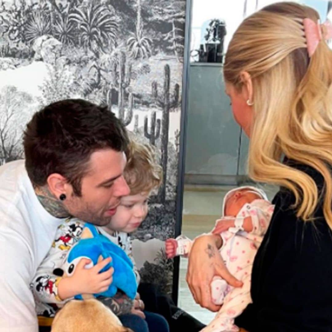 El adorable regalo de Leo, hijo de Chiara Ferragni, para su hermanita Vittoria en su primer encuentro