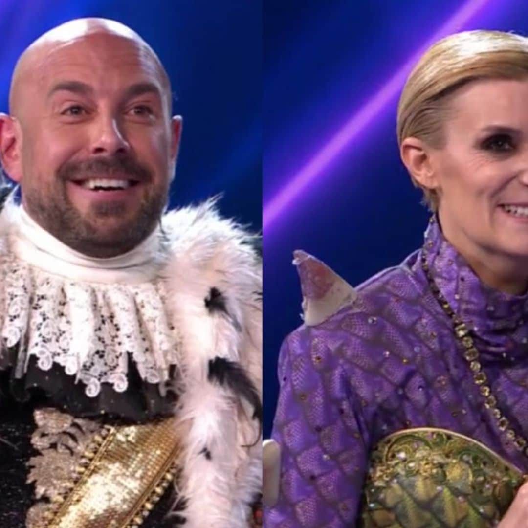 Pepe Reina y la prima de Felipe VI, María Zurita, desenmascarados en 'Mask singer 2'