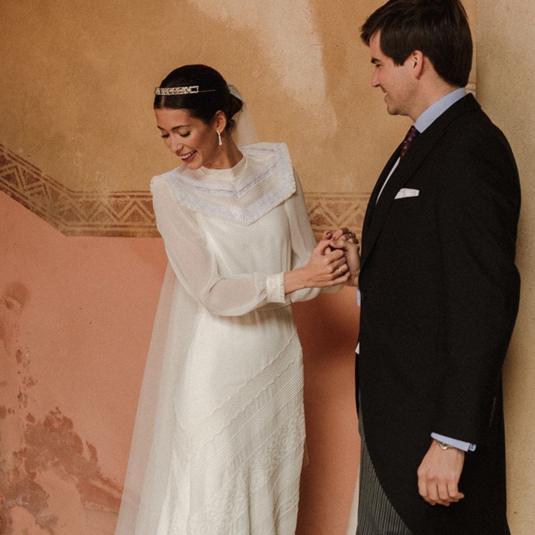 Un vestido de novia viral con toques 'vintage' para la boda de Sisi en Córdoba