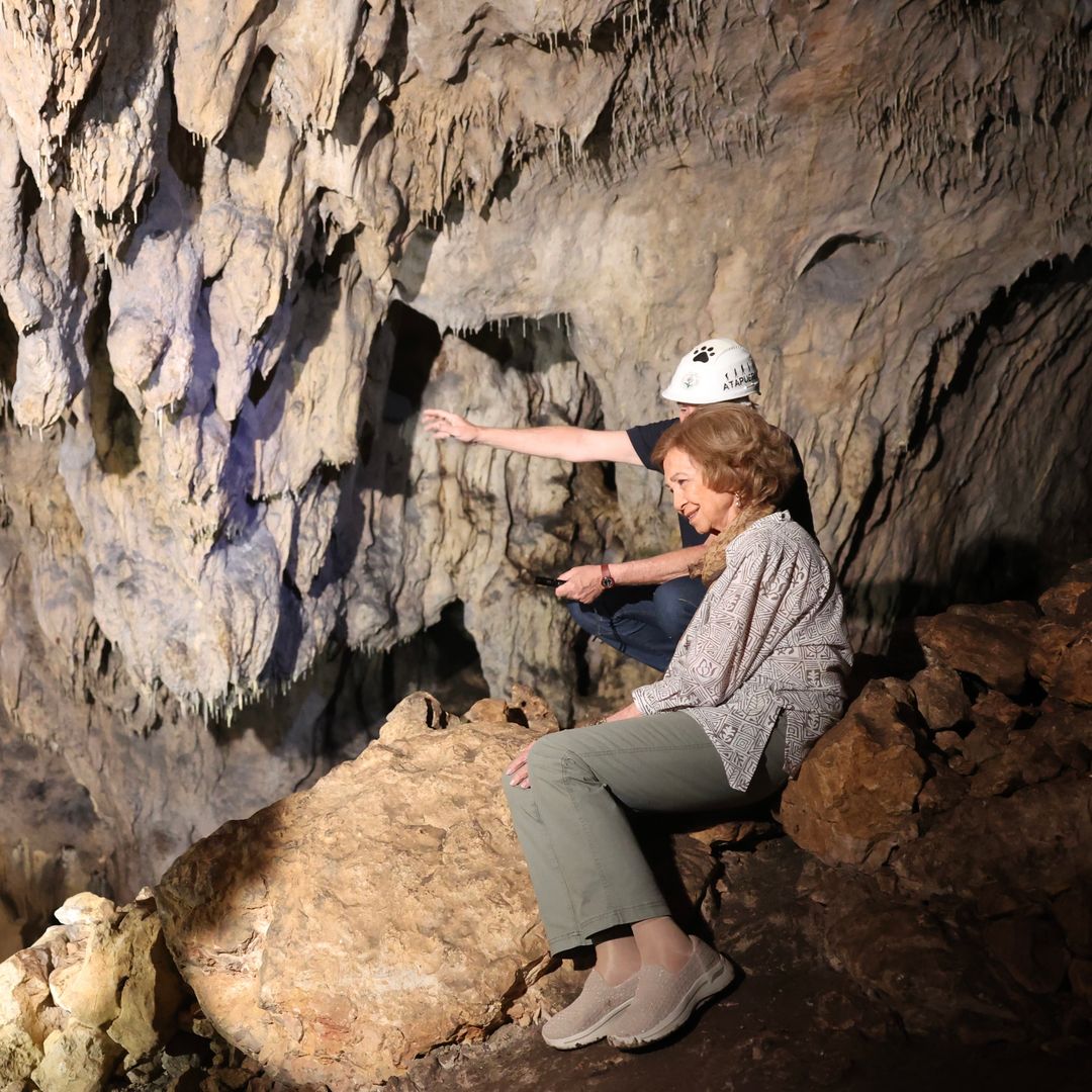 La reina Sofía vuelve a los yacimientos de Atapuerca para celebrar un importante aniversario
