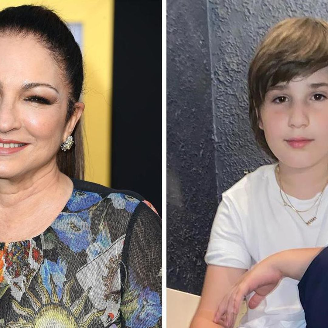 Gloria Estefan no puede contener el llanto con la serenata de su nieto en su cumpleaños