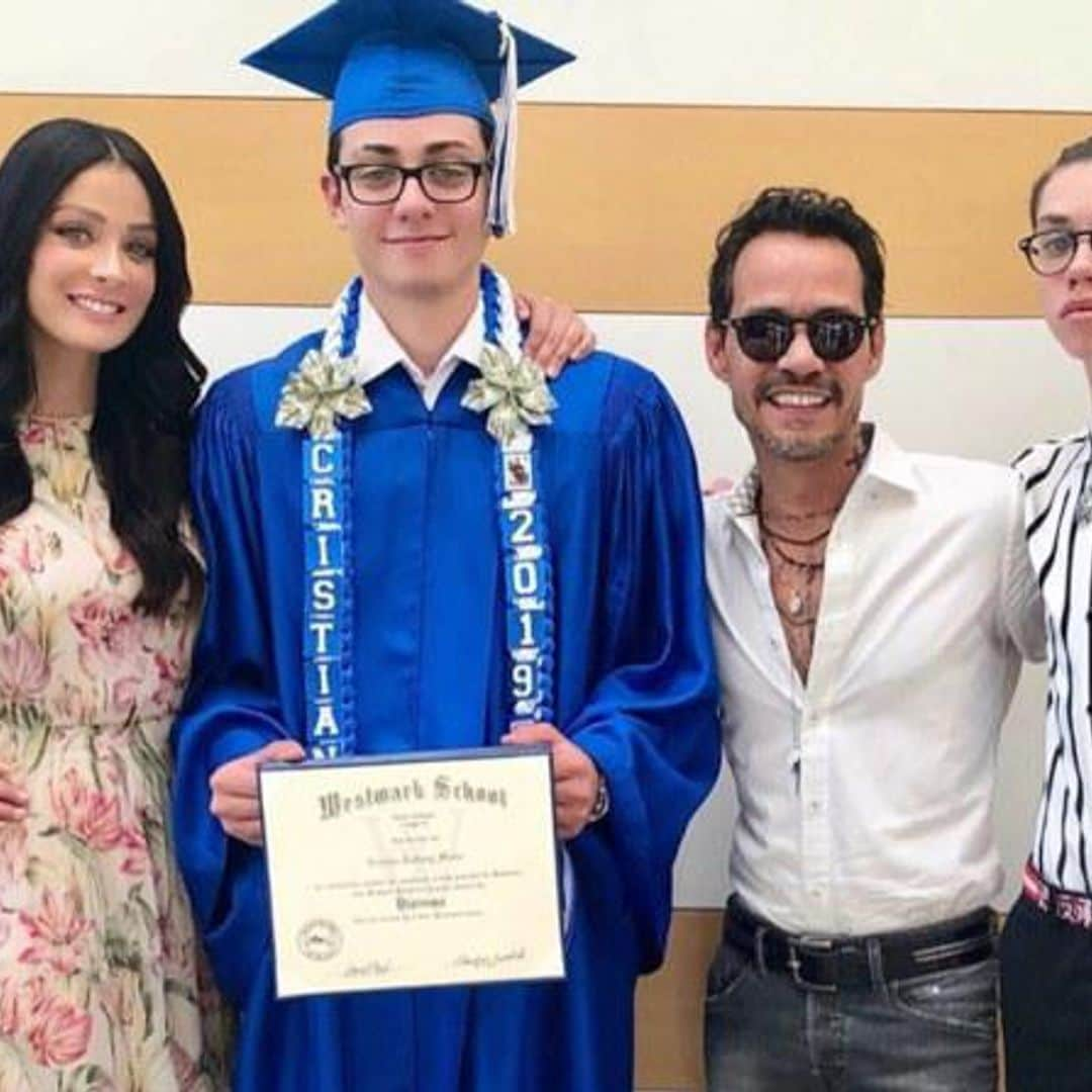 Dayanara Torres y Marc Anthony se reúnen para celebrar la graduación de su hijo mayor