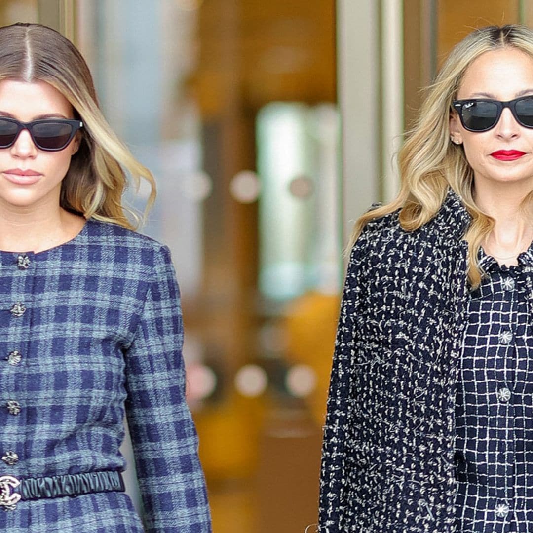 Nicole y Sofia Richie, dos hermanas que adoran la moda y combinan sus looks en París