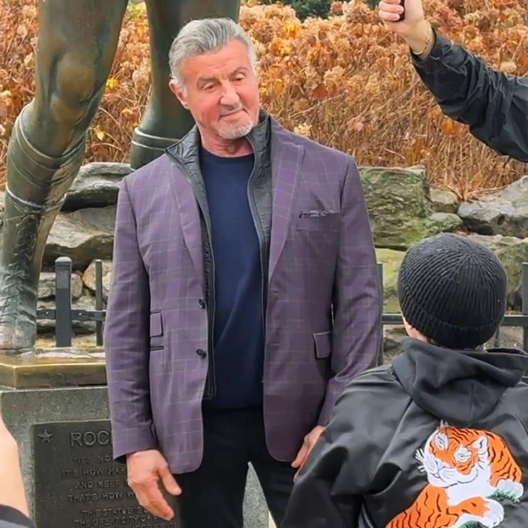 El momentazo viral de Sylvester Stallone replicando una escena de 'Rocky Balboa' con un niño