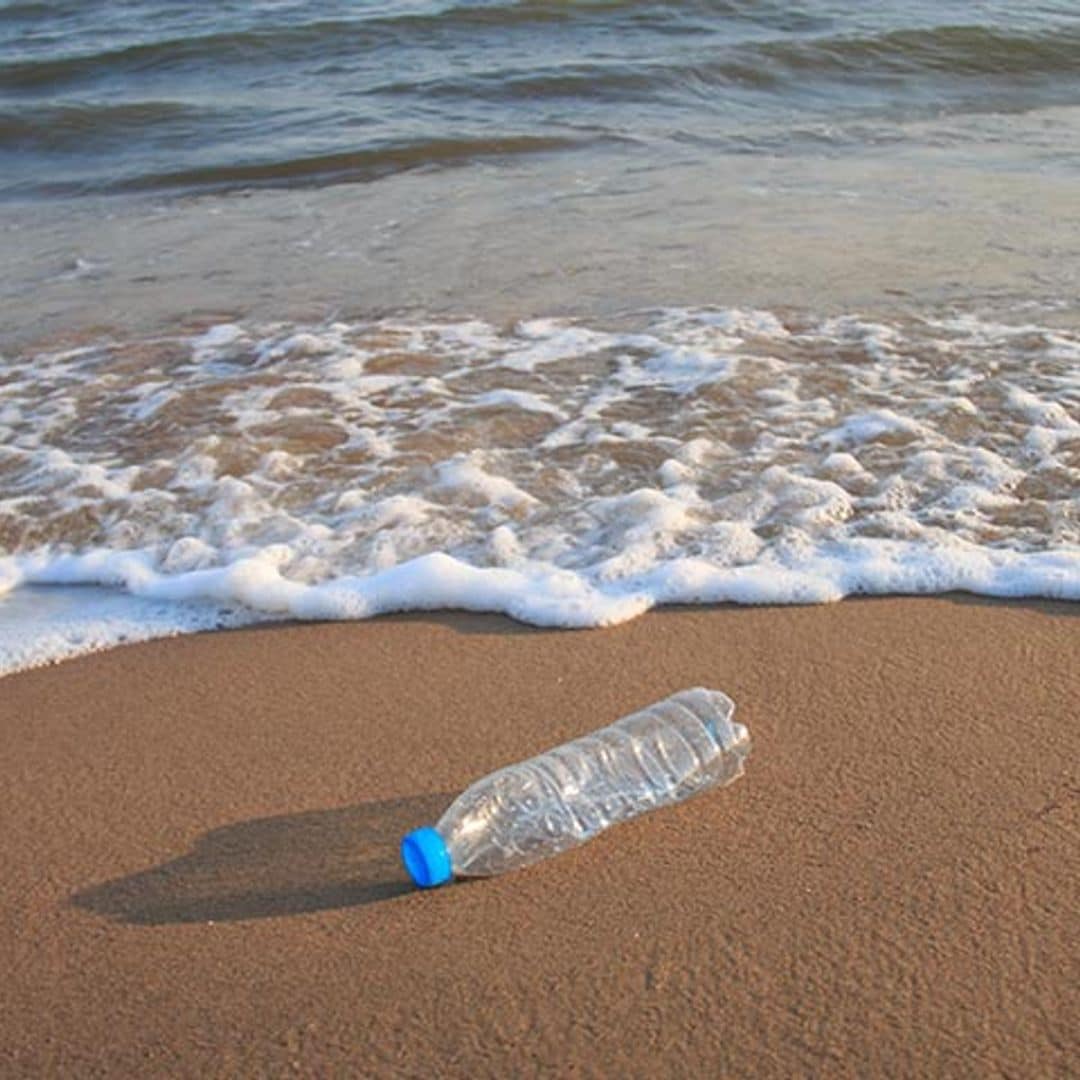 Recoge plásticos de la playa para salvar el medio ambiente