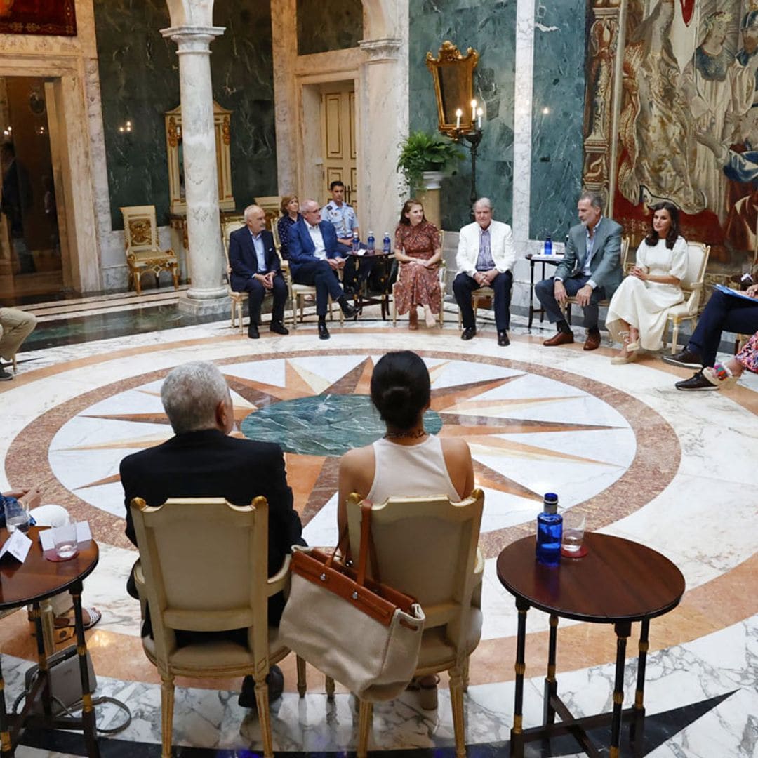 La cita de don Felipe y doña Letizia en la antesala de los Premios Fundación Princesa de Girona