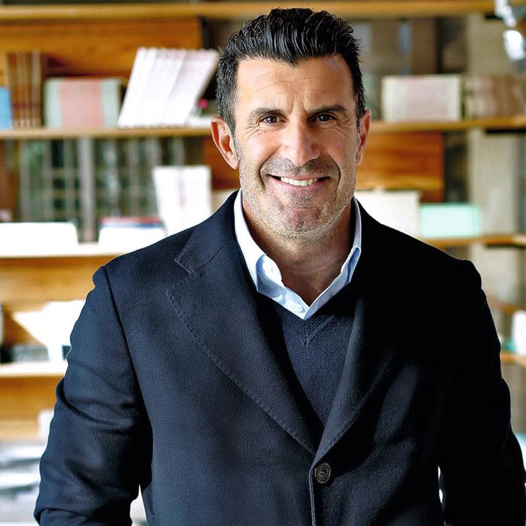 Luis Figo, sus planes de futuro y una inesperada confesión: ‘Mi mujer es una santa’