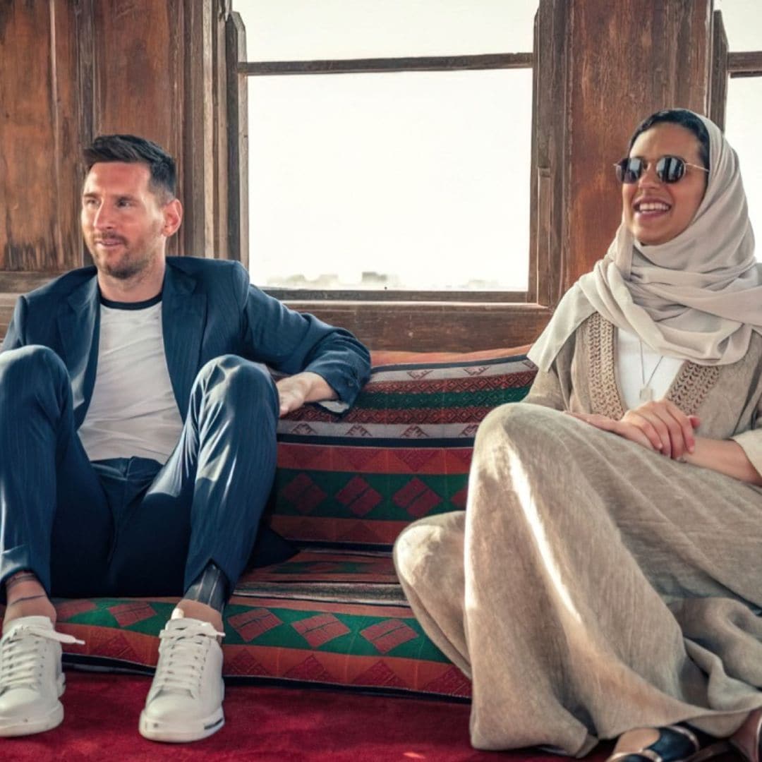 El motivo que ha unido a Leo Messi con la princesa Haifa de Arabia Saudí