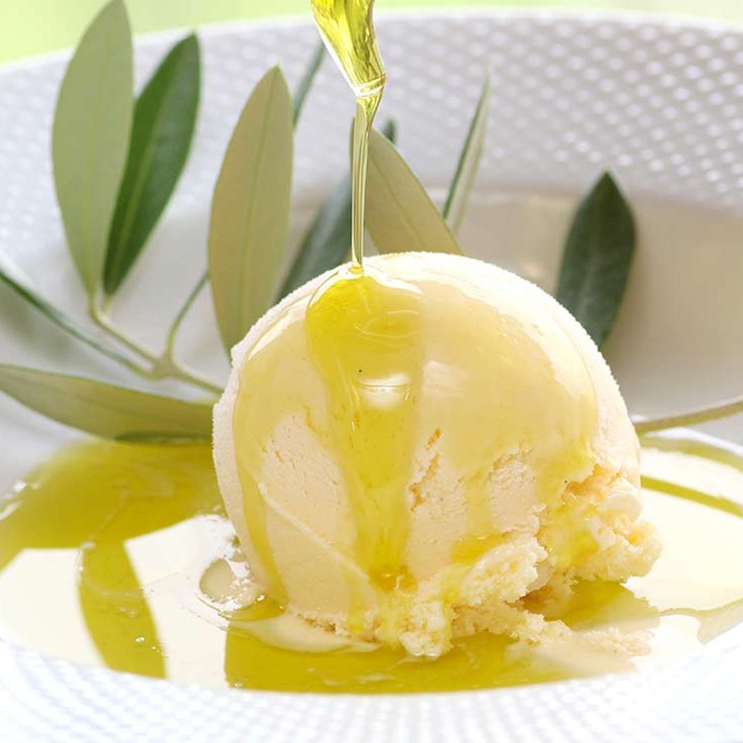 Helado de aceite de oliva