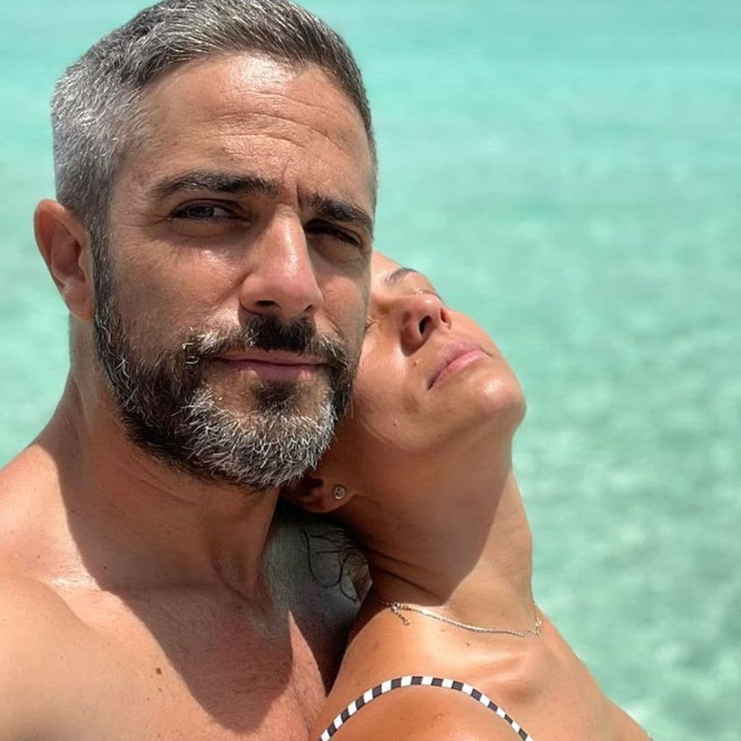 El viaje al paraíso de Roberto Leal y Sara Rubio, relajándose en un spa y nadando entre tiburones