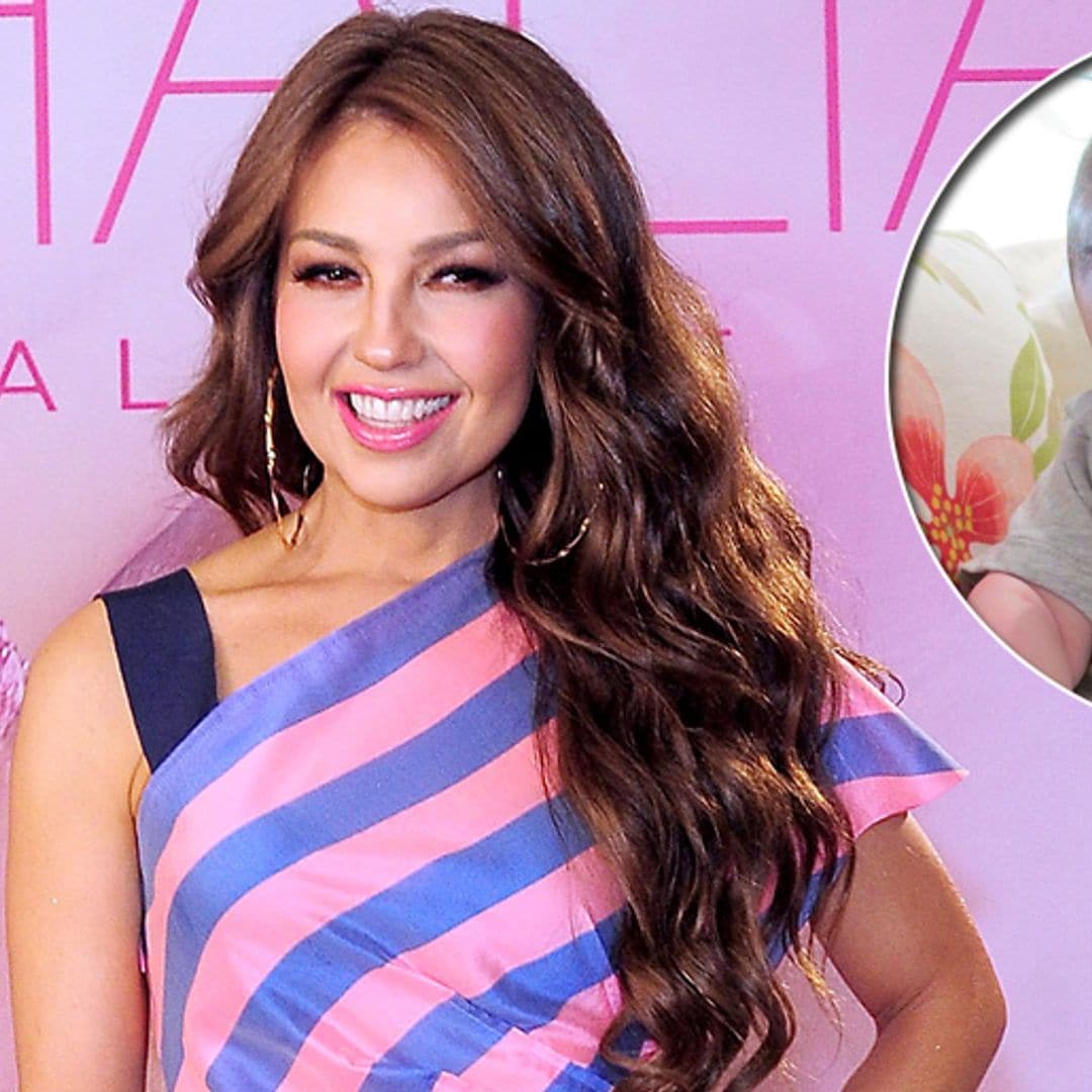 Thalía a su hijo menor por su cumpleaños 8: ‘Siempre te veré como ese bebé regordete’