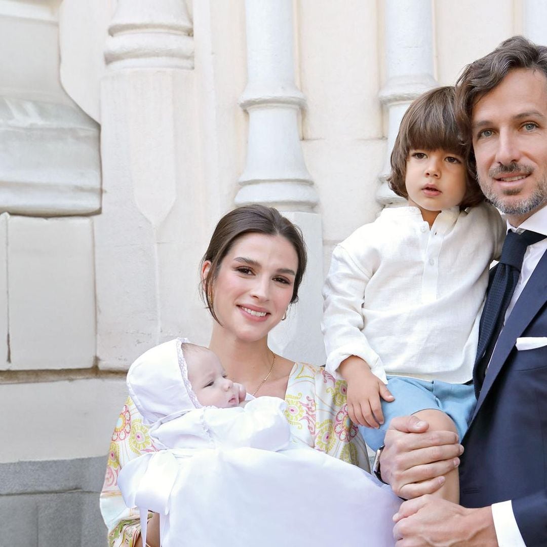 Feliciano López y Sandra Gago celebran el bautizo de su hijo Marco