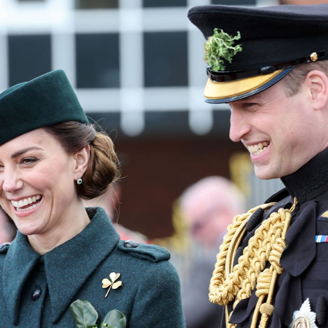 Los mejores momentos que han protagonizado los duques de Cambridge en el tradicional desfile de San Patricio