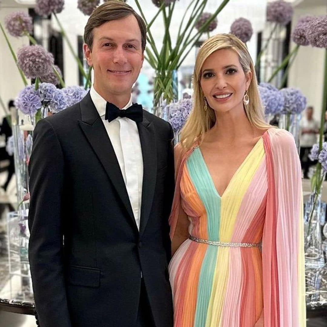 Ivanka Trump brilló en la boda real de Hussein de Jordania con dos vibrantes vestidos de fiesta