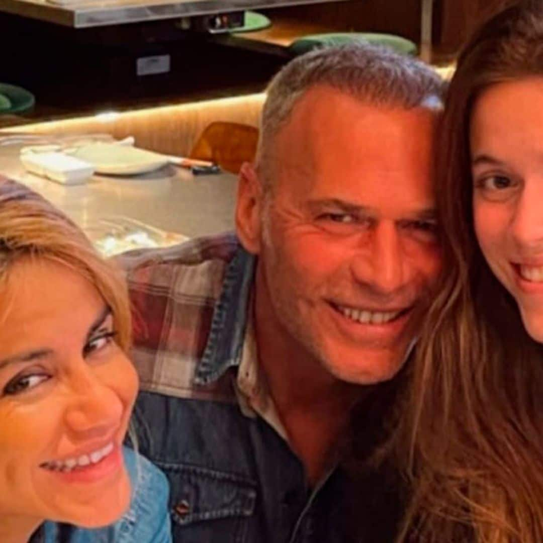 La 'felicidad máxima' de Carlos Lozano al reencontrarse con su ex, Mónica Hoyos, y su hija Luna