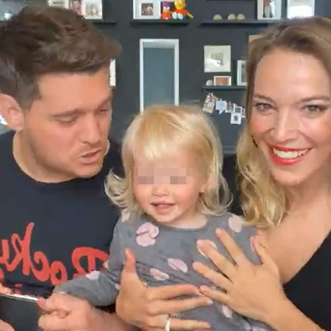 ¡Qué ricura! Luisana Lopilato y Michael Bublé muestran por primera vez a su hija pequeña, Vida