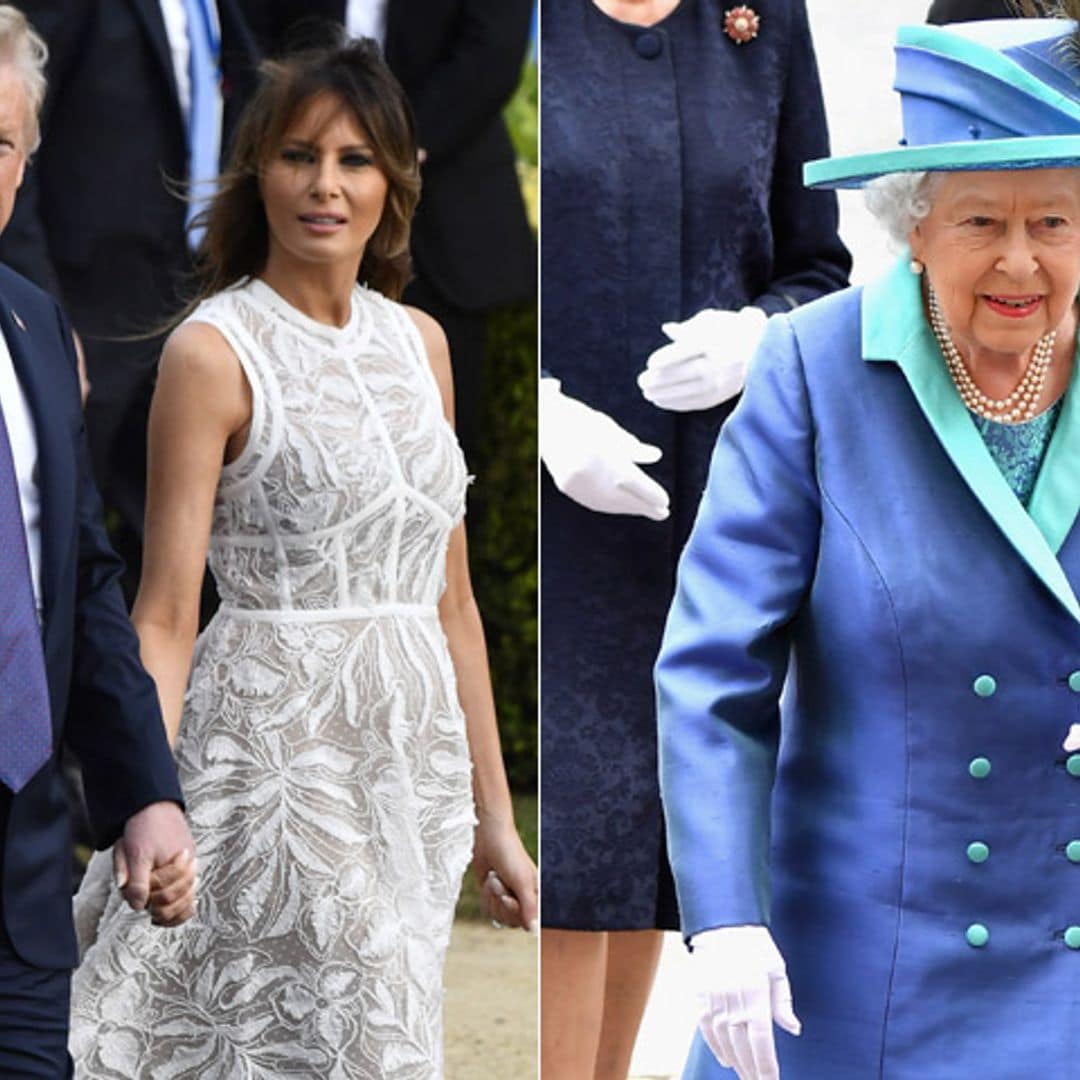 Los antecedentes (más o menos polémicos) que marcan el encuentro de Donald Trump con la Reina de Inglaterra