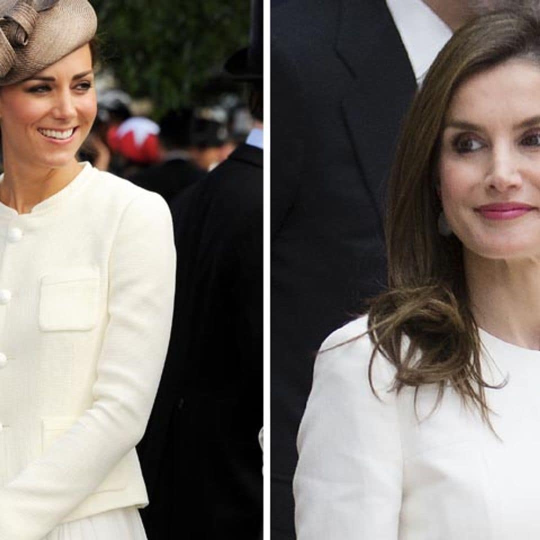 La reina Letizia Vs. la Duquesa de Cambridge: ¿Inspiración o casualidad?