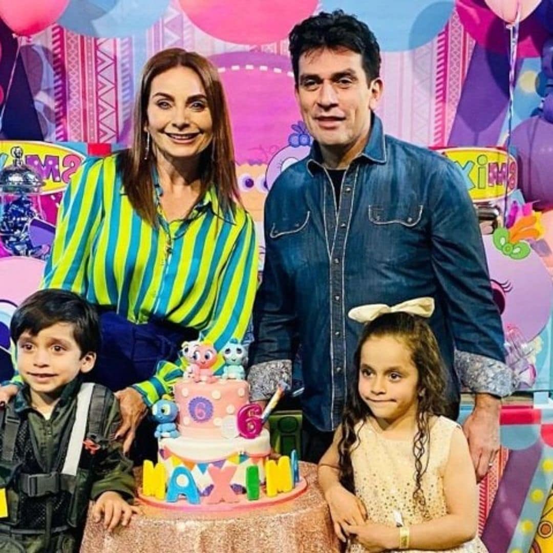 Así fue la increíble fiesta de cumpleaños de Máxima y León, los mellizos de Elizabeth Álvarez y Jorge Salinas