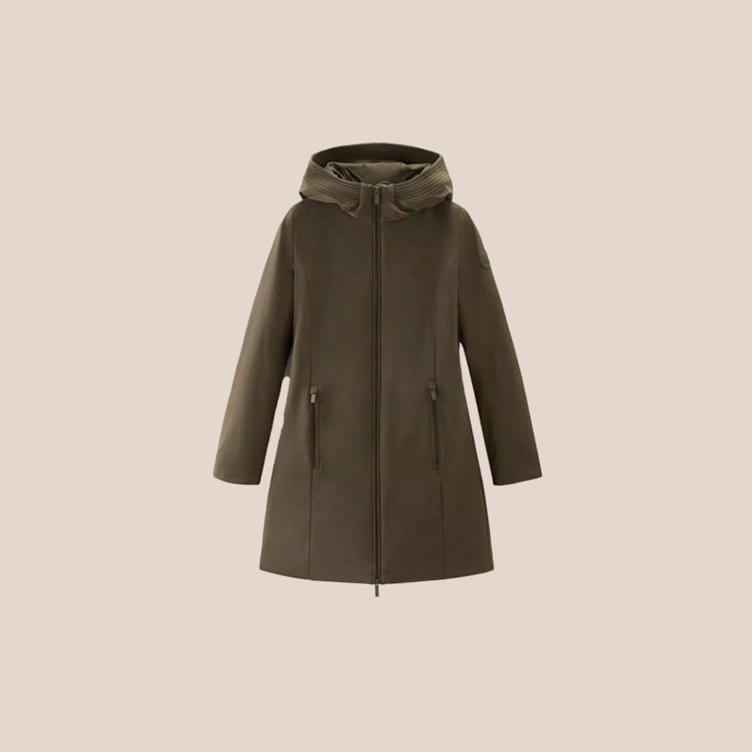 Parka verde militar 