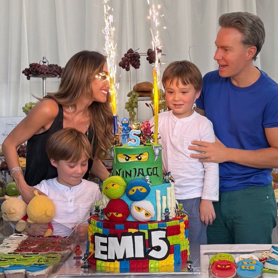 Anahí celebra a lo grande el cumpleaños 5 de su hijo Emiliano