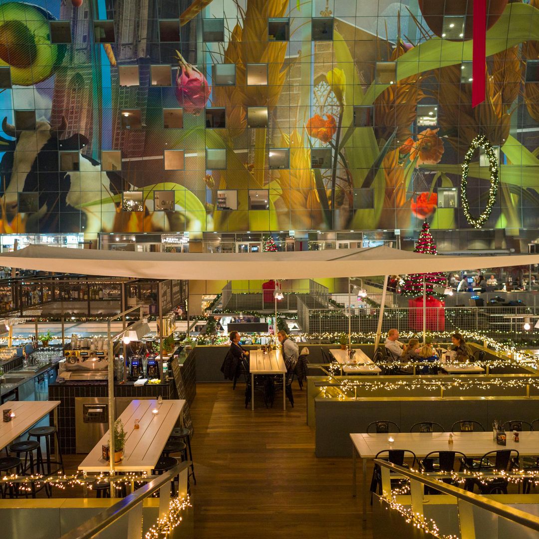 Mercado Markthal en Róterdam