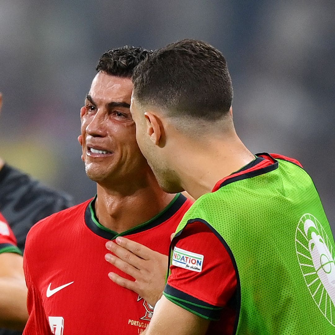 El llanto desconsolado de Cristiano en la Eurocopa que afectó a su madre y tuvo respuesta de Georgina