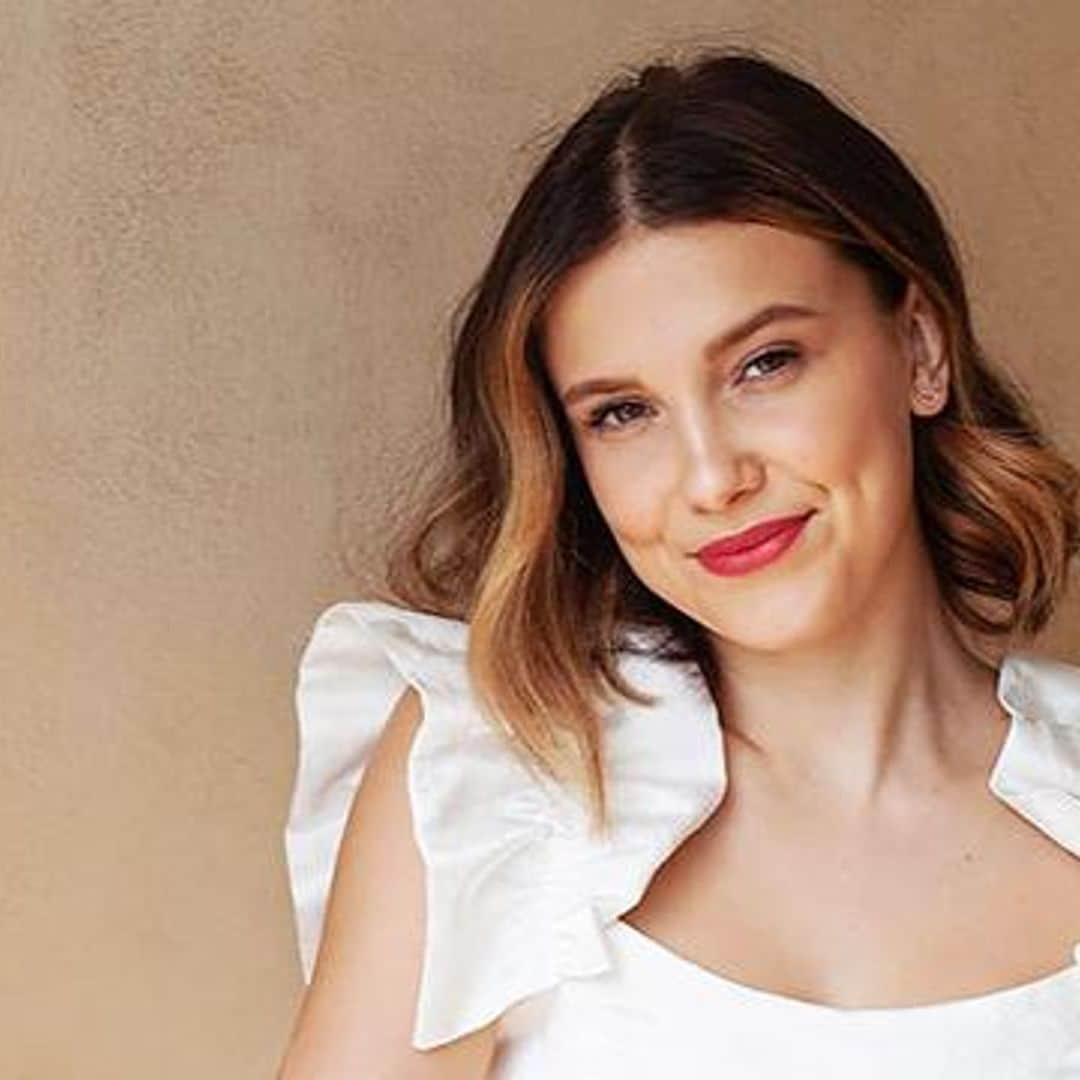 Millie Bobby Brown y la mascarilla ideal para consentir tu piel durante la cuarentena