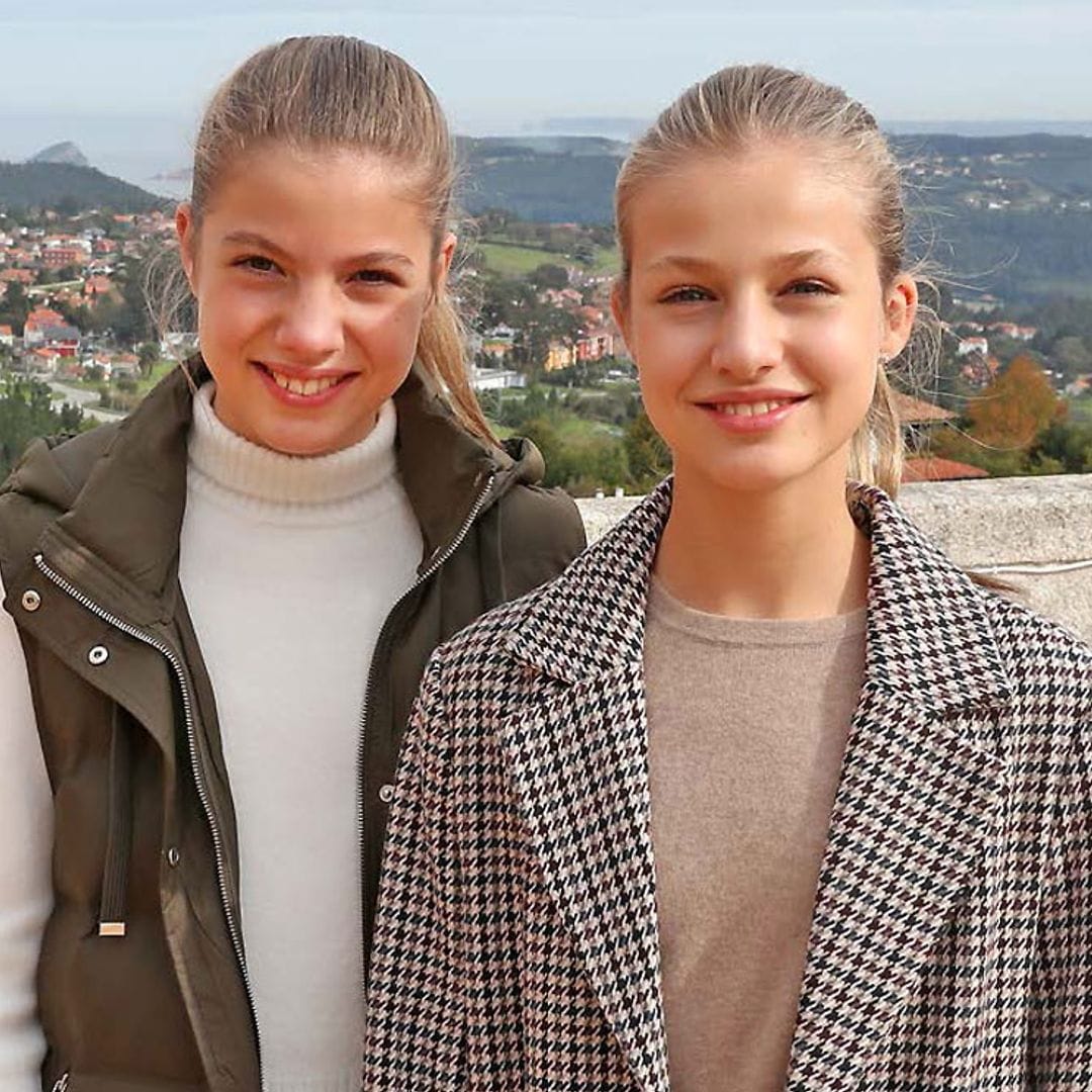 La princesa Leonor y la infanta Sofía protagonizarán su primer acto juntas sin los Reyes