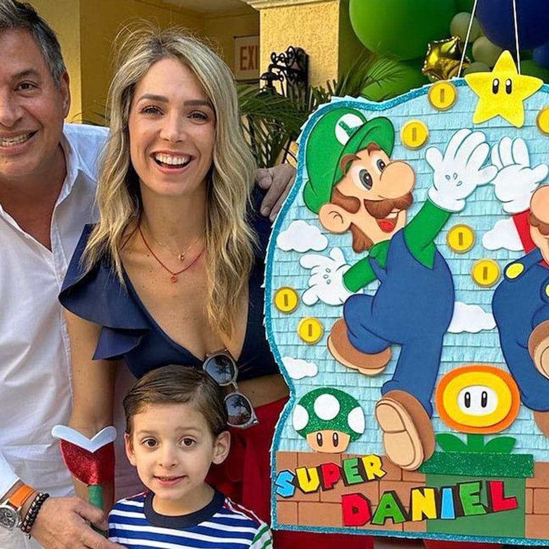 Alessandra Villegas y Daniel Sarcos celebran con una increíble fiesta el cumpleaños número cinco de su hijo