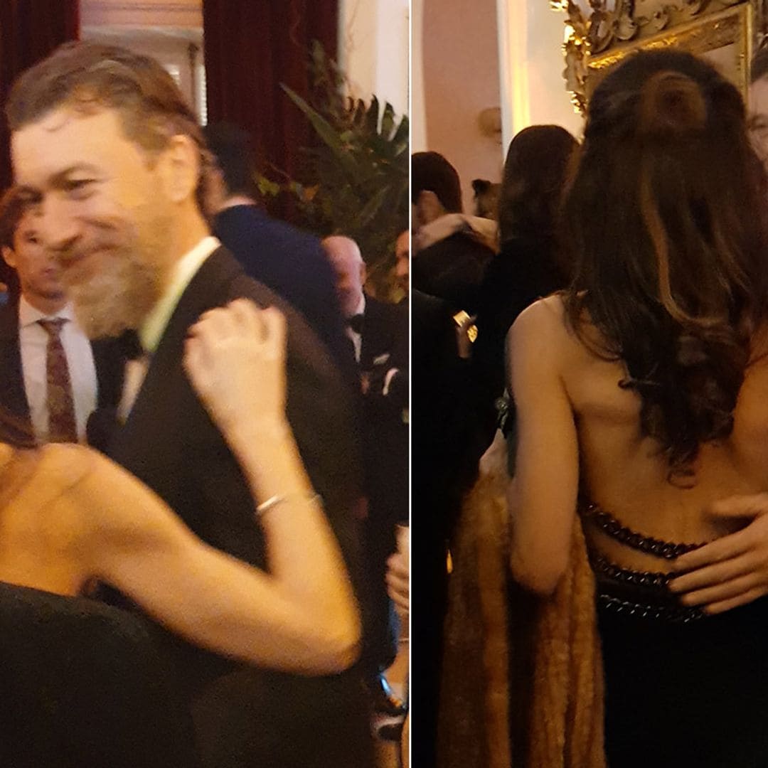 Telma Ortiz y su novio, Robert Gavin Bonnar, la gran sorpresa de los Goya en una noche cargada de presencias inesperadas