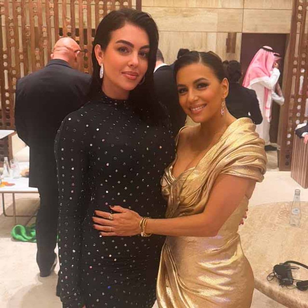 Georgina Rodríguez y Eva Longoria: encuentro de guapas en Arabia Saudita