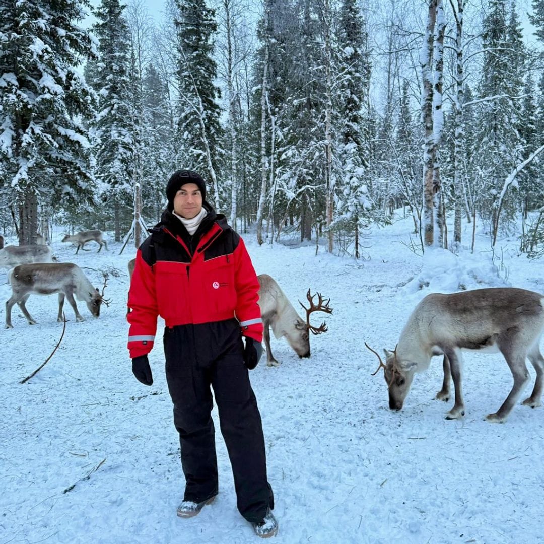 Cristiano Ronaldo en la nieve 