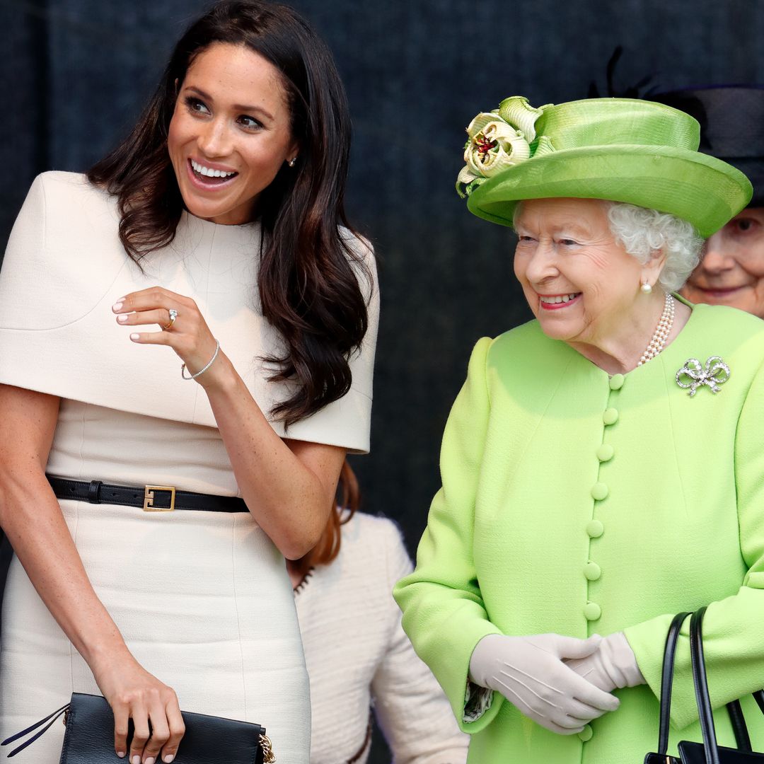 El guiño a la reina Isabel II detrás del nuevo logo de la marca de Meghan Markle