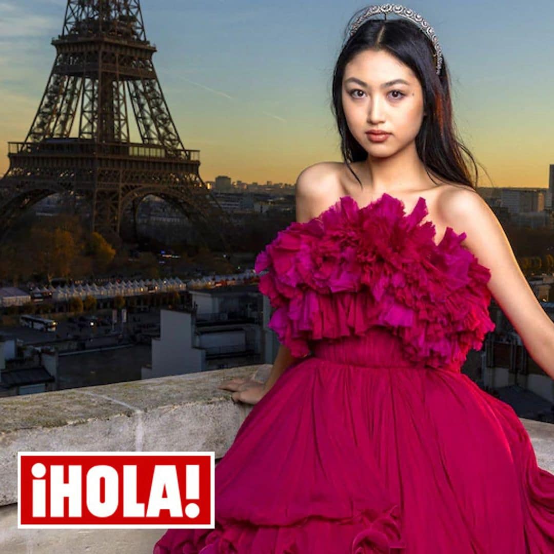 EXCLUSIVA: Ella, hija del actor Simon Yam, hace su sueño realidad vestida de Giambattista Valli