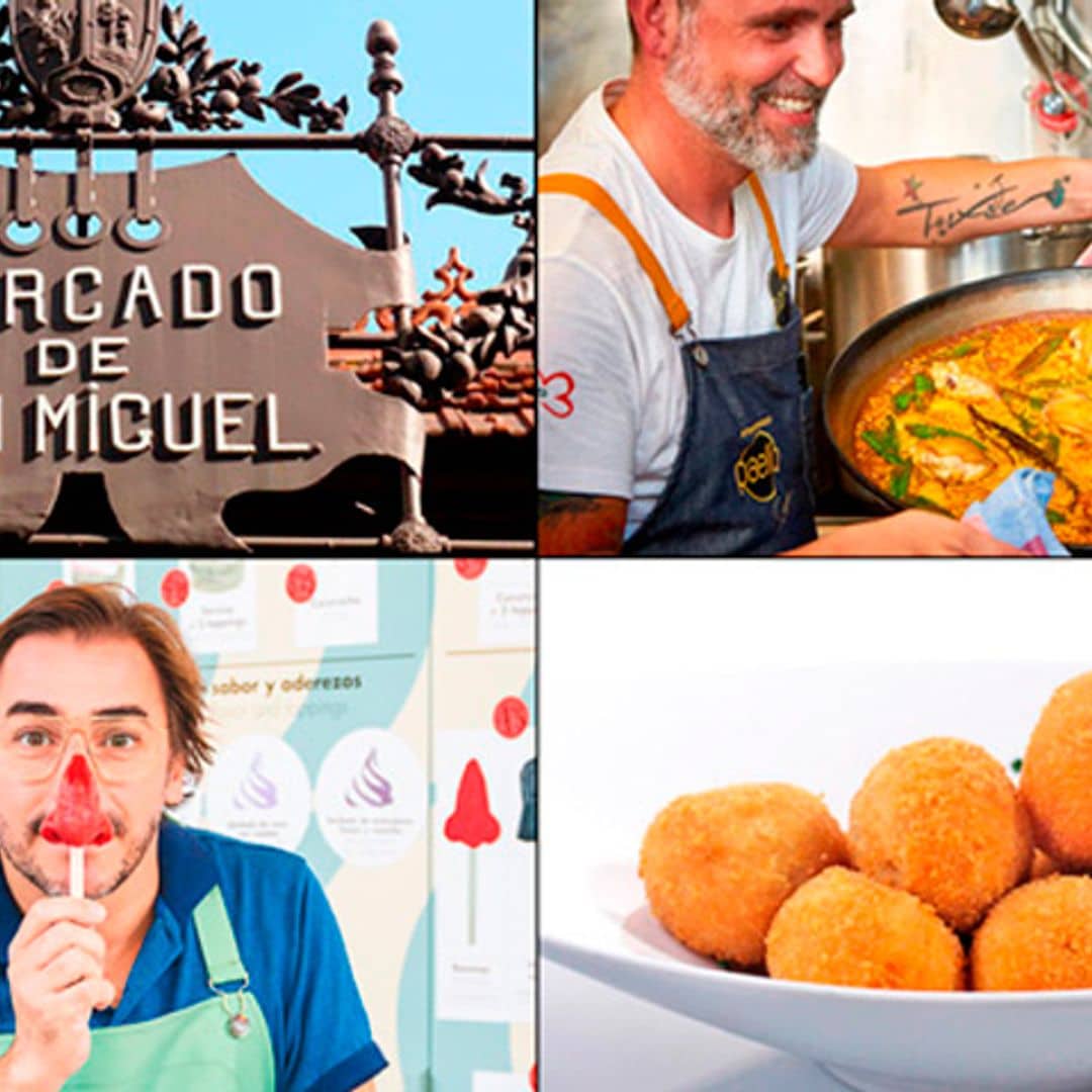 Croquetas ‘top’, helados de autor, originales paellas... Así es el nuevo Mercado de San Miguel