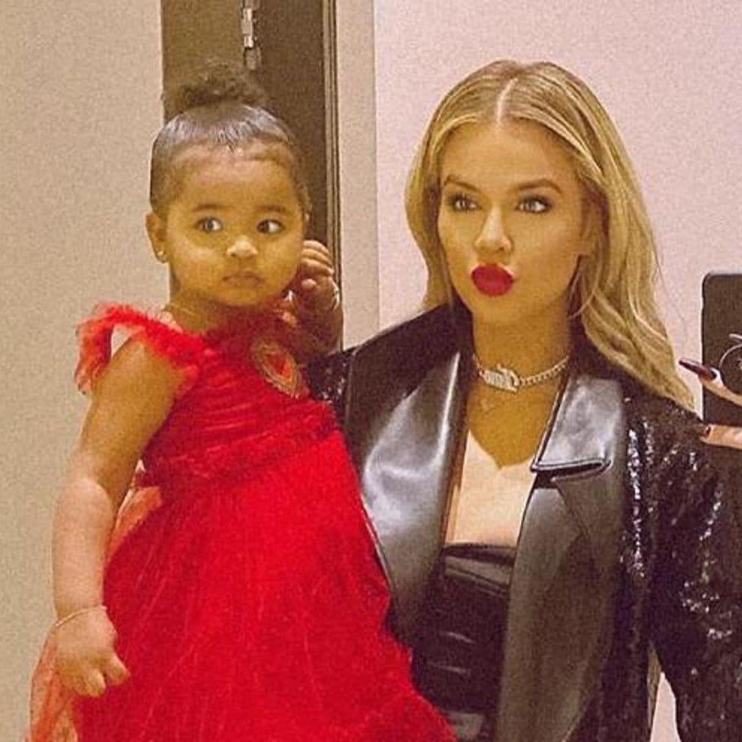 Mini fashionista: El vestido de la hija de Khloé Kardashian de más de mil dólares