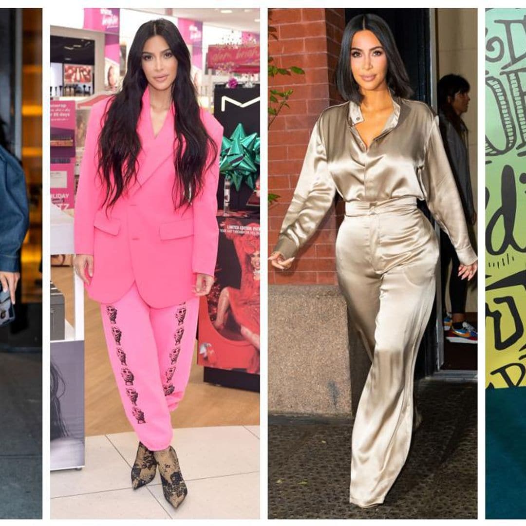 Las veces que Kim Kardashian ha destacado con ‘total looks’